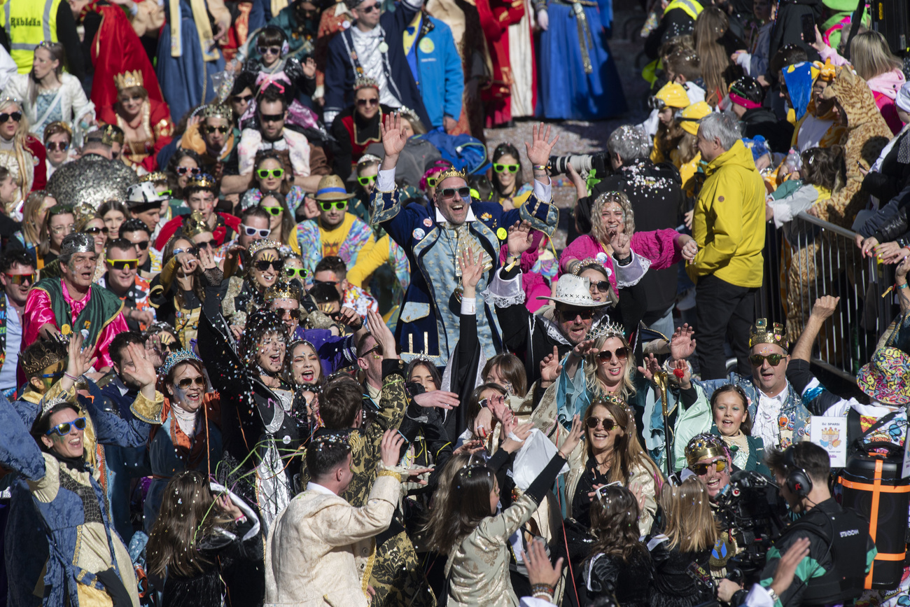 Carnevali di Bellinzona, folla