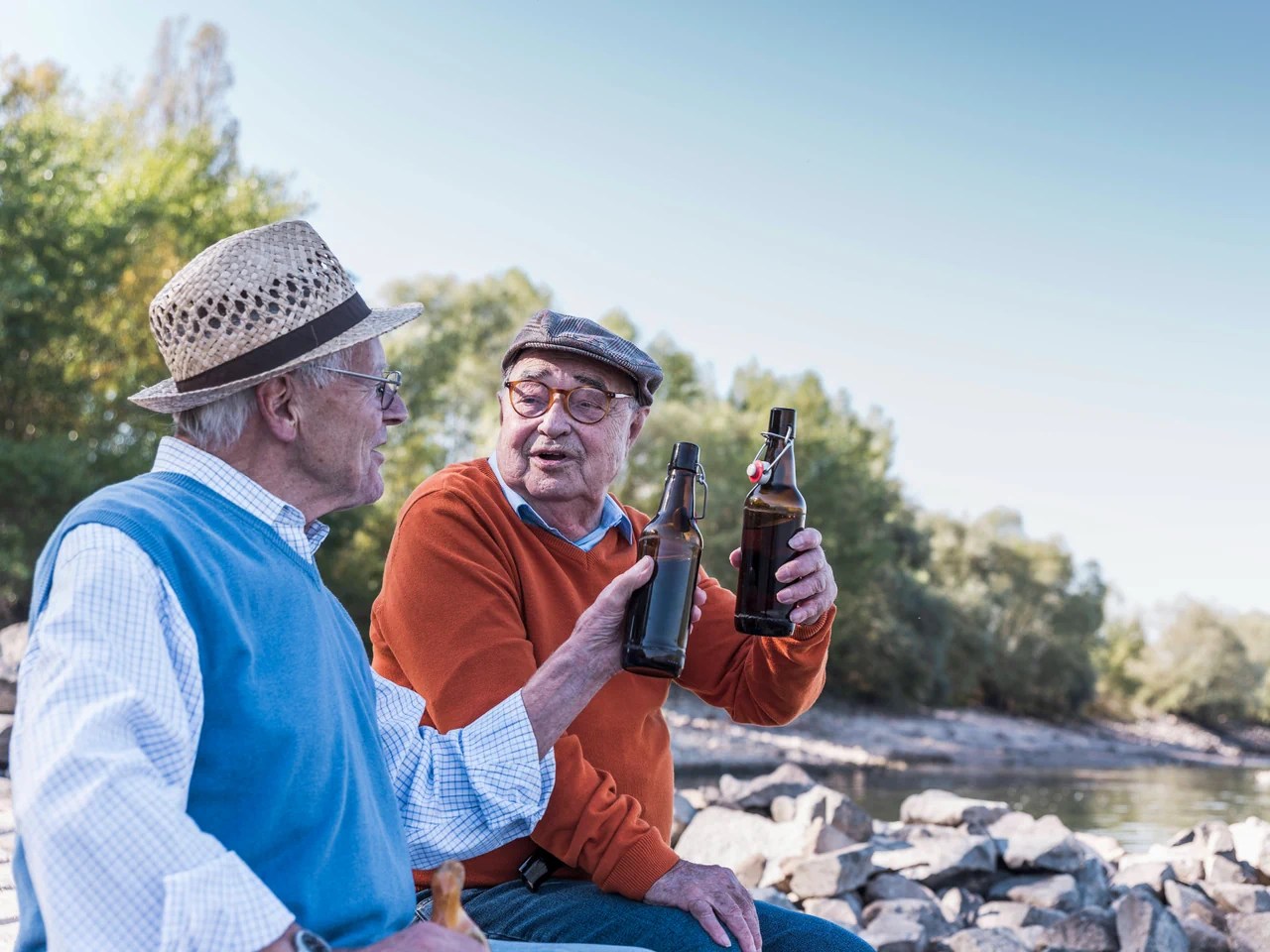 A beer after a walk or a bike ride? Seniors don't want to miss out on that, even in old age.