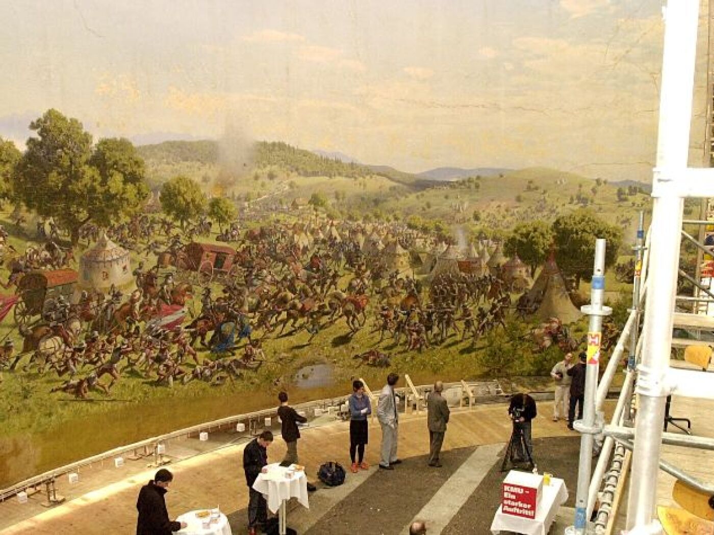 New impetus for the Panorama de la Bataille de Morat (FR)