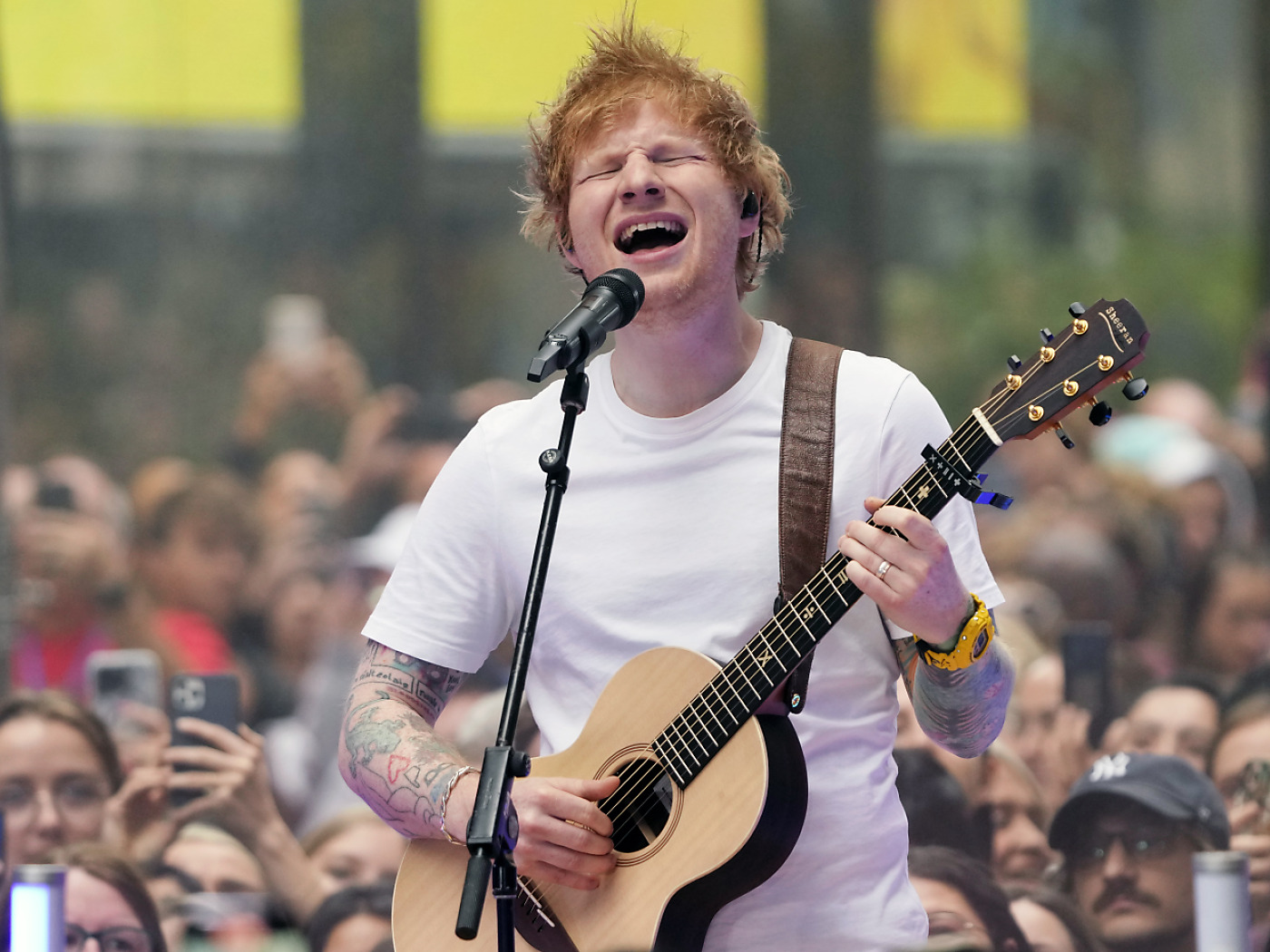 Ed Sheeran fordert Millionen für Musikbildung von Regierung - SWI  swissinfo.ch