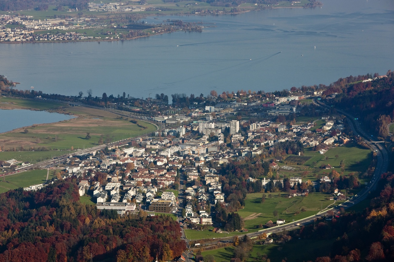 pfäffikon dall'alto