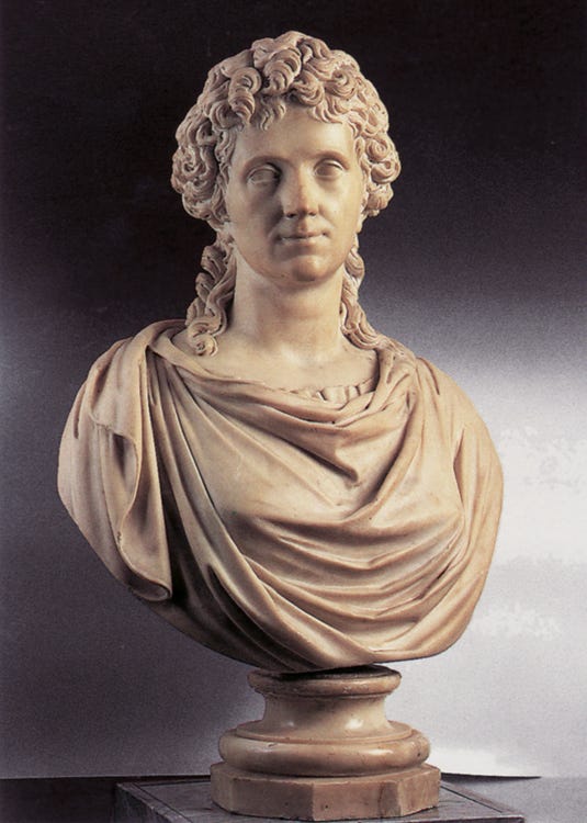 Busto di Angelika Kauffmann (1808).