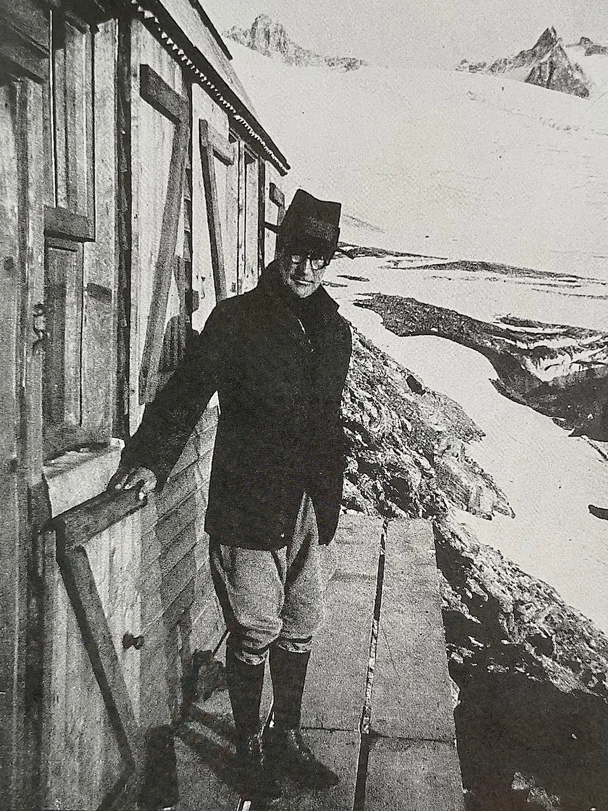Royalty in the mountains: Albert I was a keen alpinist.