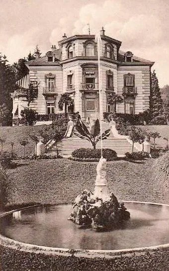 The Belgian royal family had a holiday home in Horw: Villa Haslihorn, just by the lake.