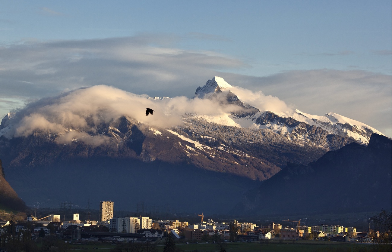 La ville de Landquart, dans laquelle vit aujourd'hui Marco T.