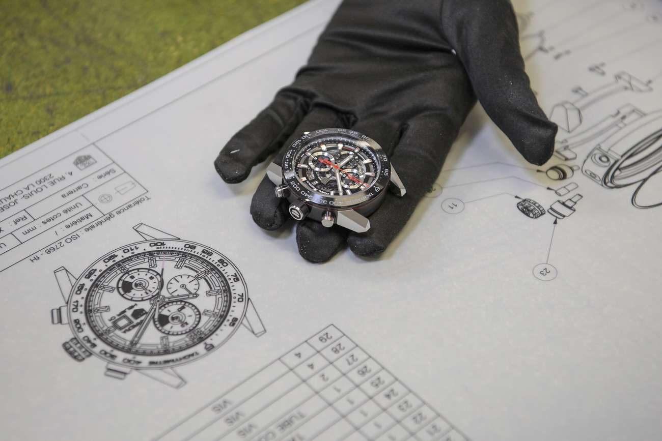 Un orologio con il suo progetto.