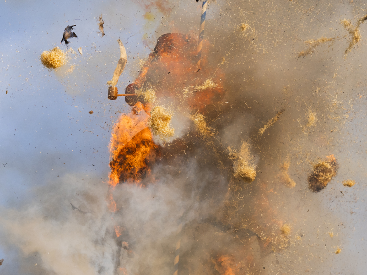 The Zurich Böögg is ready for its final hour