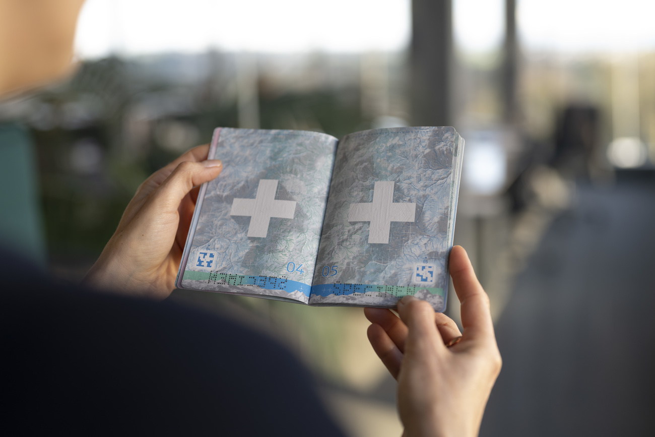 Swiss crosses for all tastes in the new biometric passport.