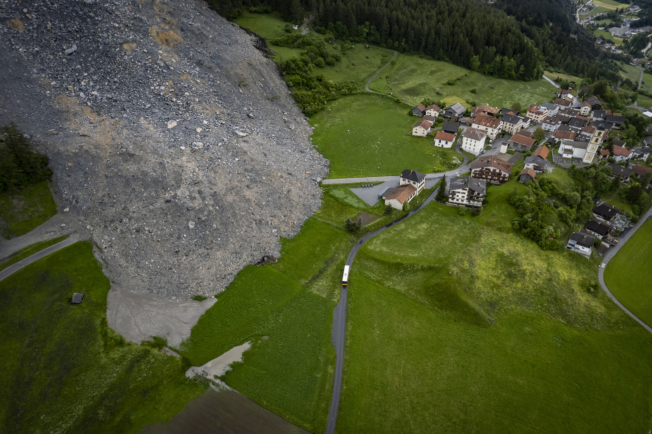 On 15 June 2023, a stream of debris almost reached the village of Brienz-Brinzauls GR, which was evacuated at the time.