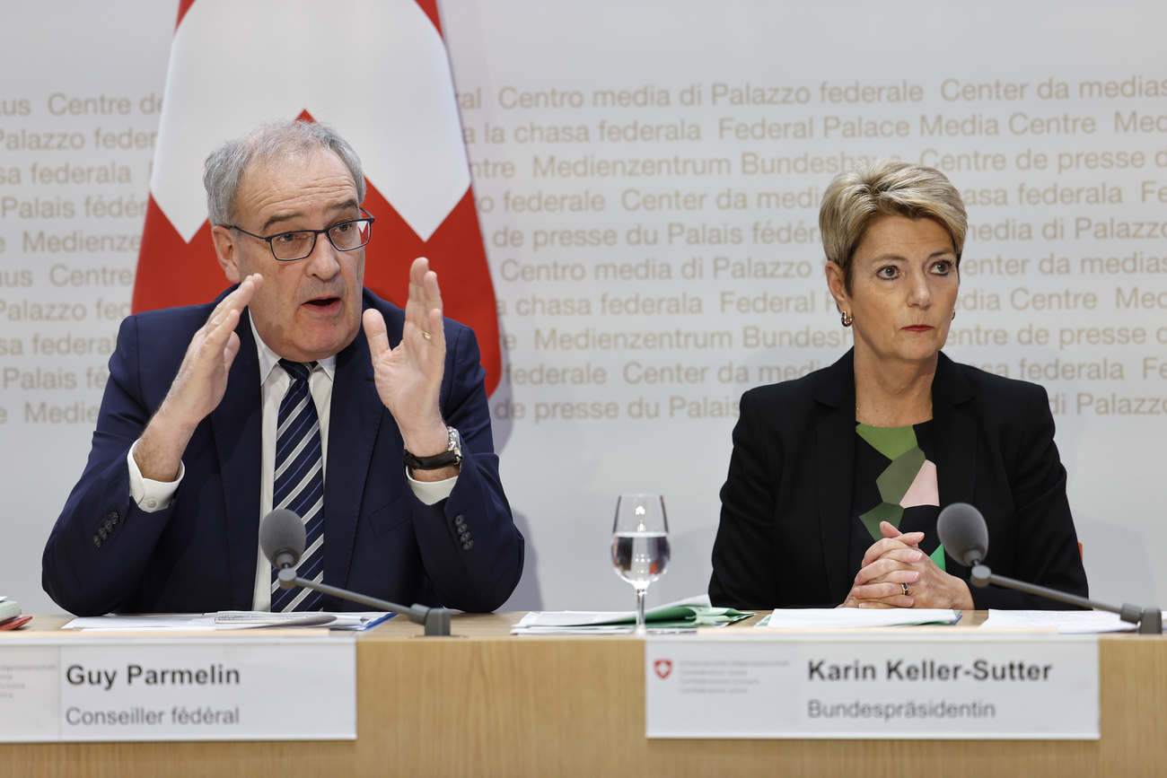 guy parmelin e karin keller sutter