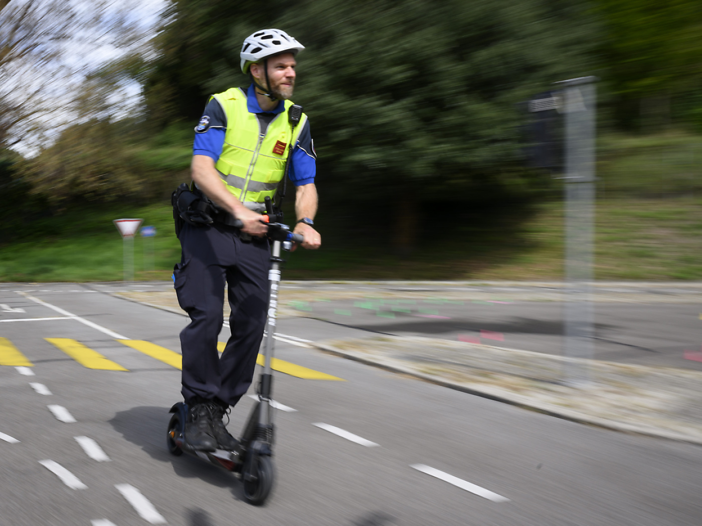 Two scooters travelling at over 100km/h (not pictured) confiscated in Valais.