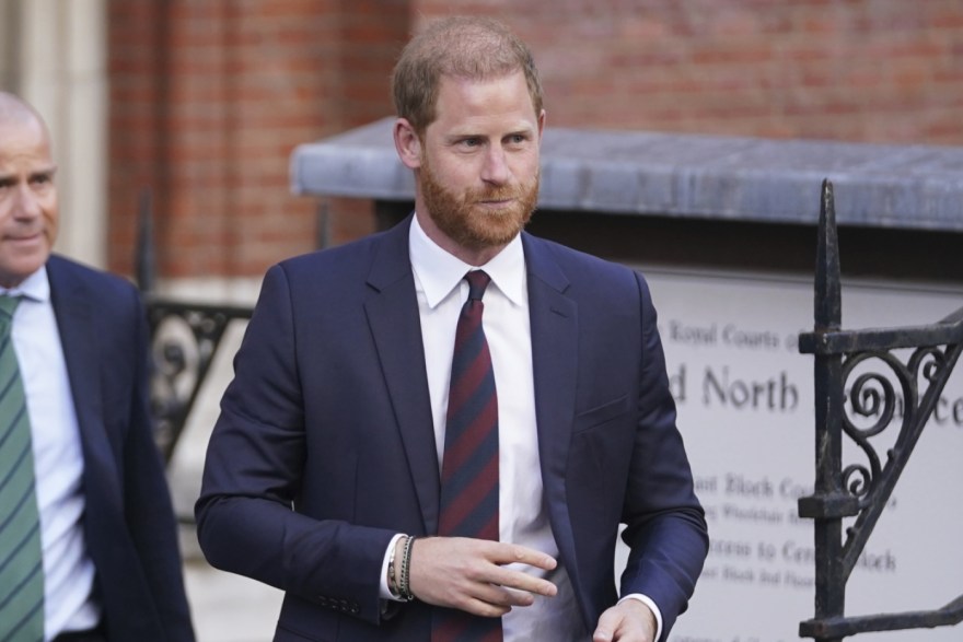 British Prince Harry's Life at Risk, Lawyer Warns Prince harry at the Court of Appeal