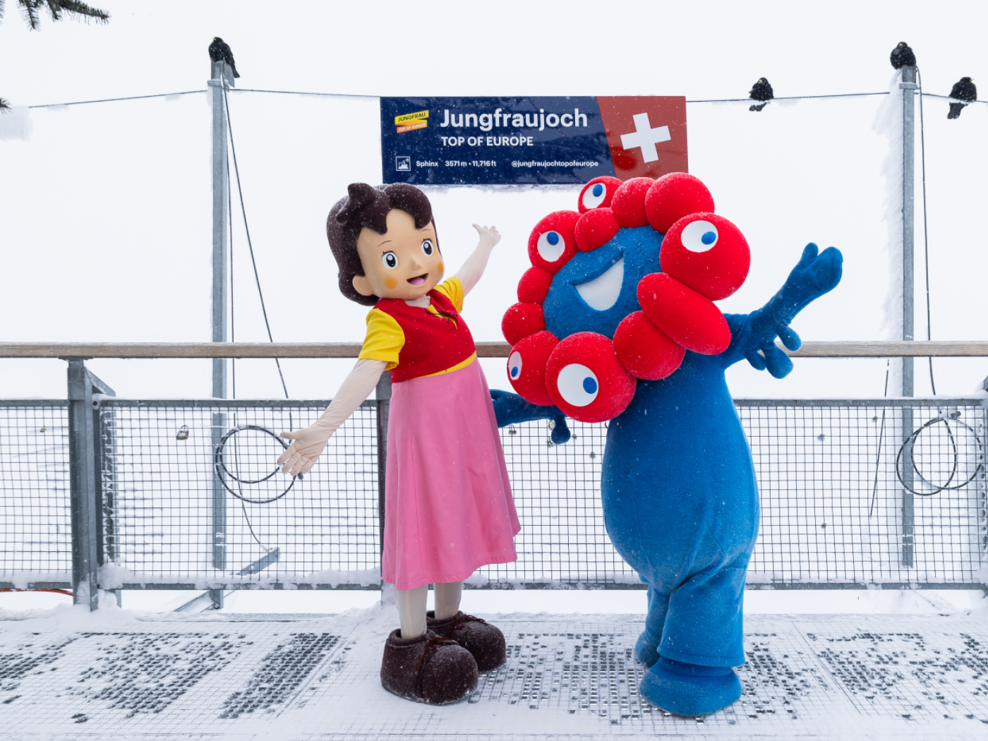 Heidi and high-tech in the Swiss pavilion in Osaka