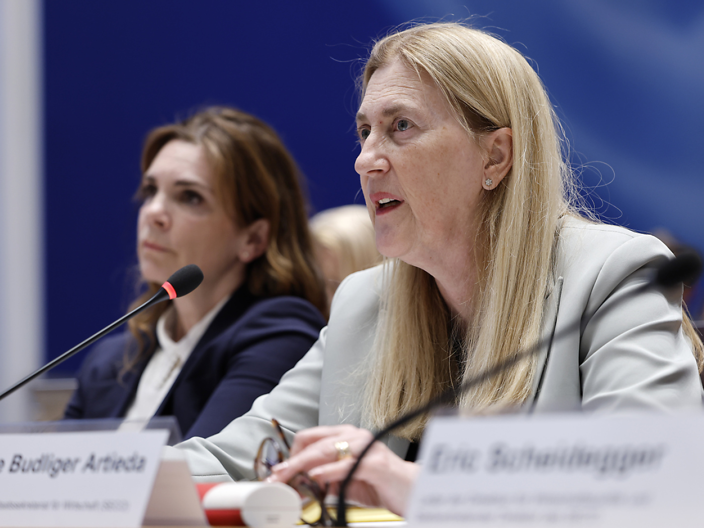 La segretaria di Stato all'economia, Helene Budliger Artieda