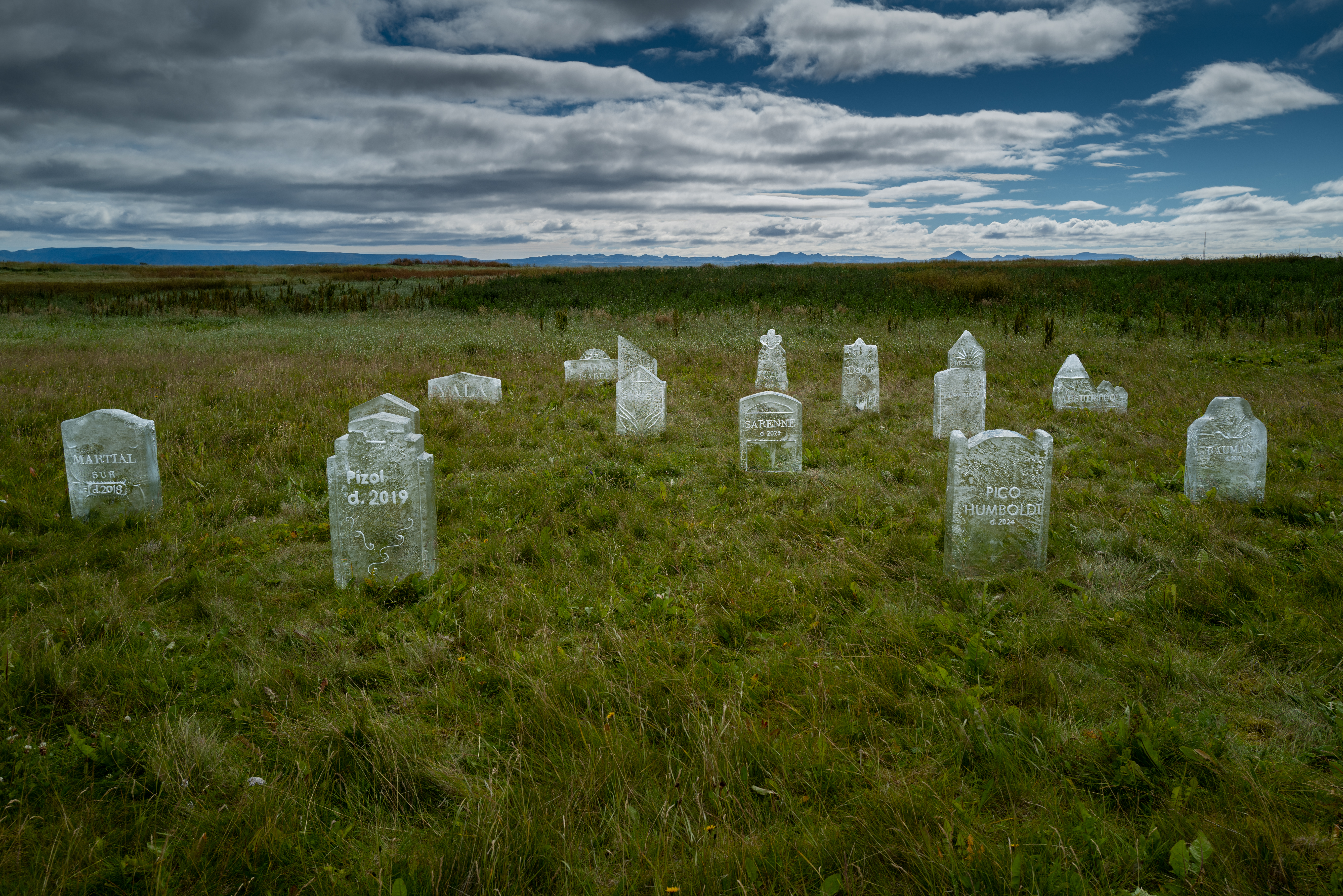 Glacier cemetery