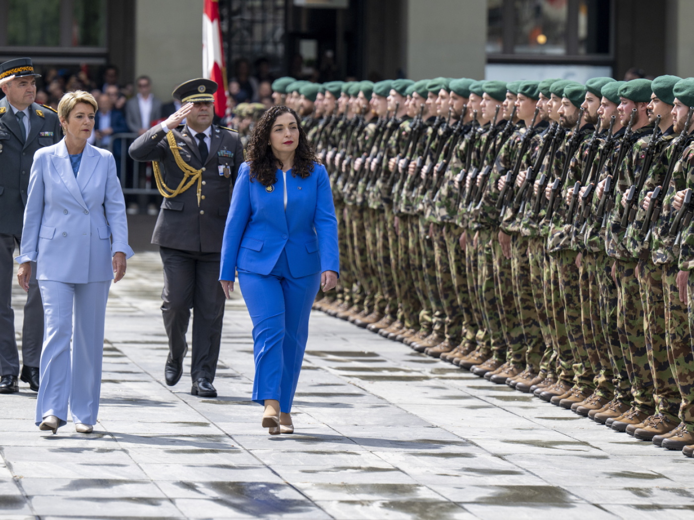 Warm words during the state visit by the President of Kosovo