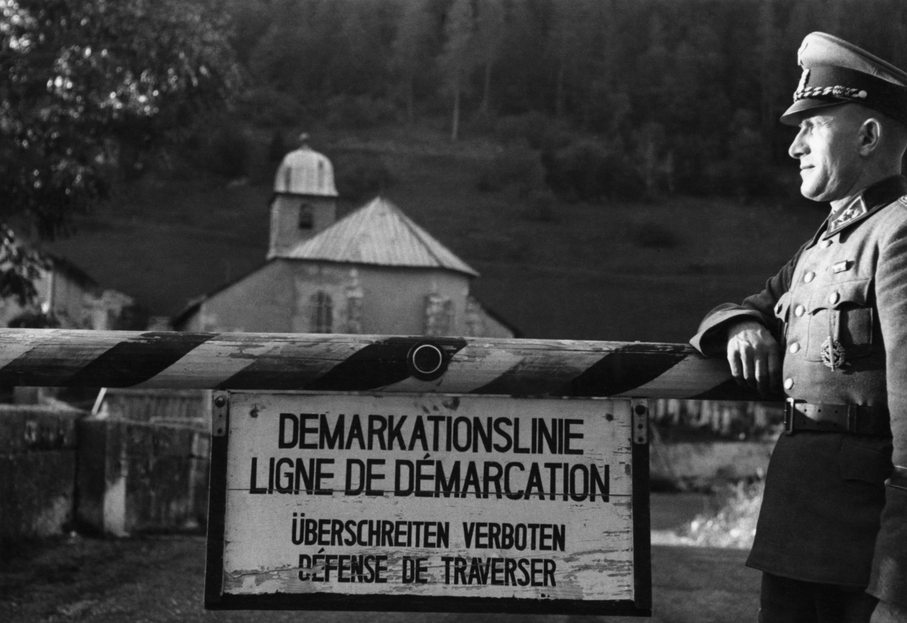 Grenze zu Vichy-Frankreich