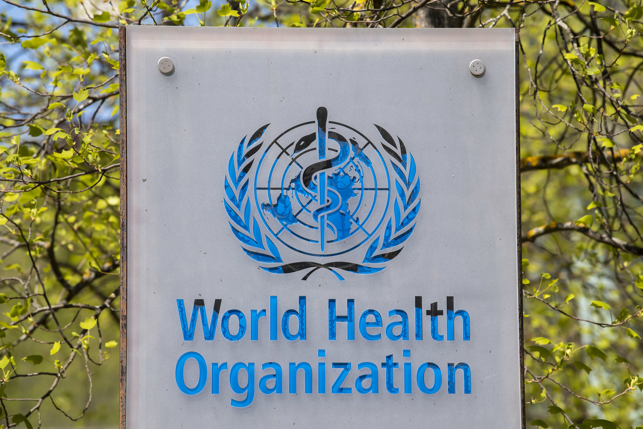 Photo of WHO logo