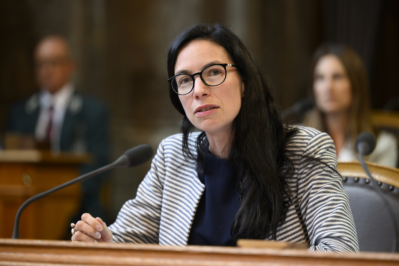 Céline Vara, membro del Partito ecologista nel Governo cantonale di Neuchâtel.