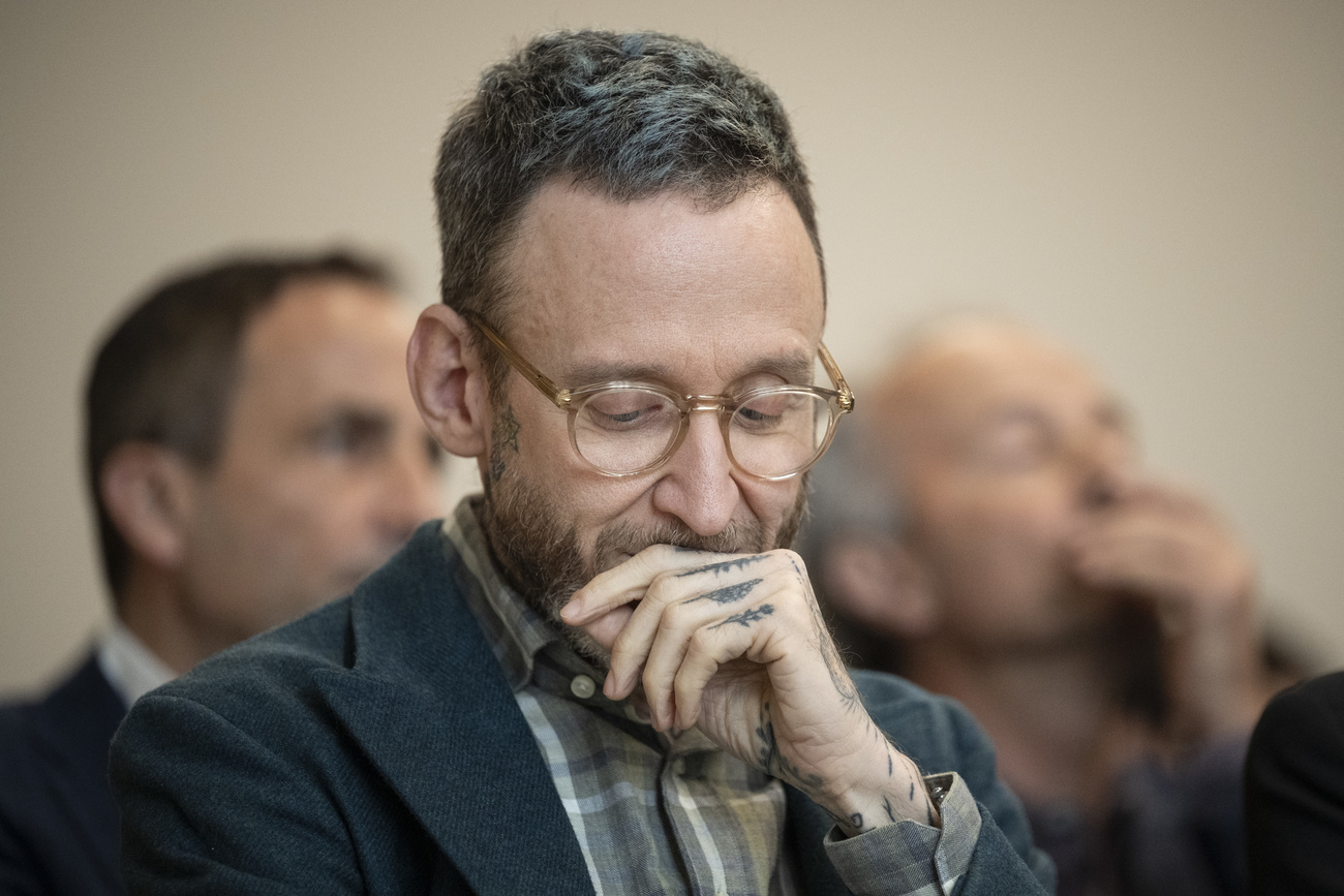 Цюрихский писатель Томас Мейер (Thomas Meyer) относится к тем, кто открыто говорит об антисемитизме в Швейцарии. Keystone / Ennio Leanza