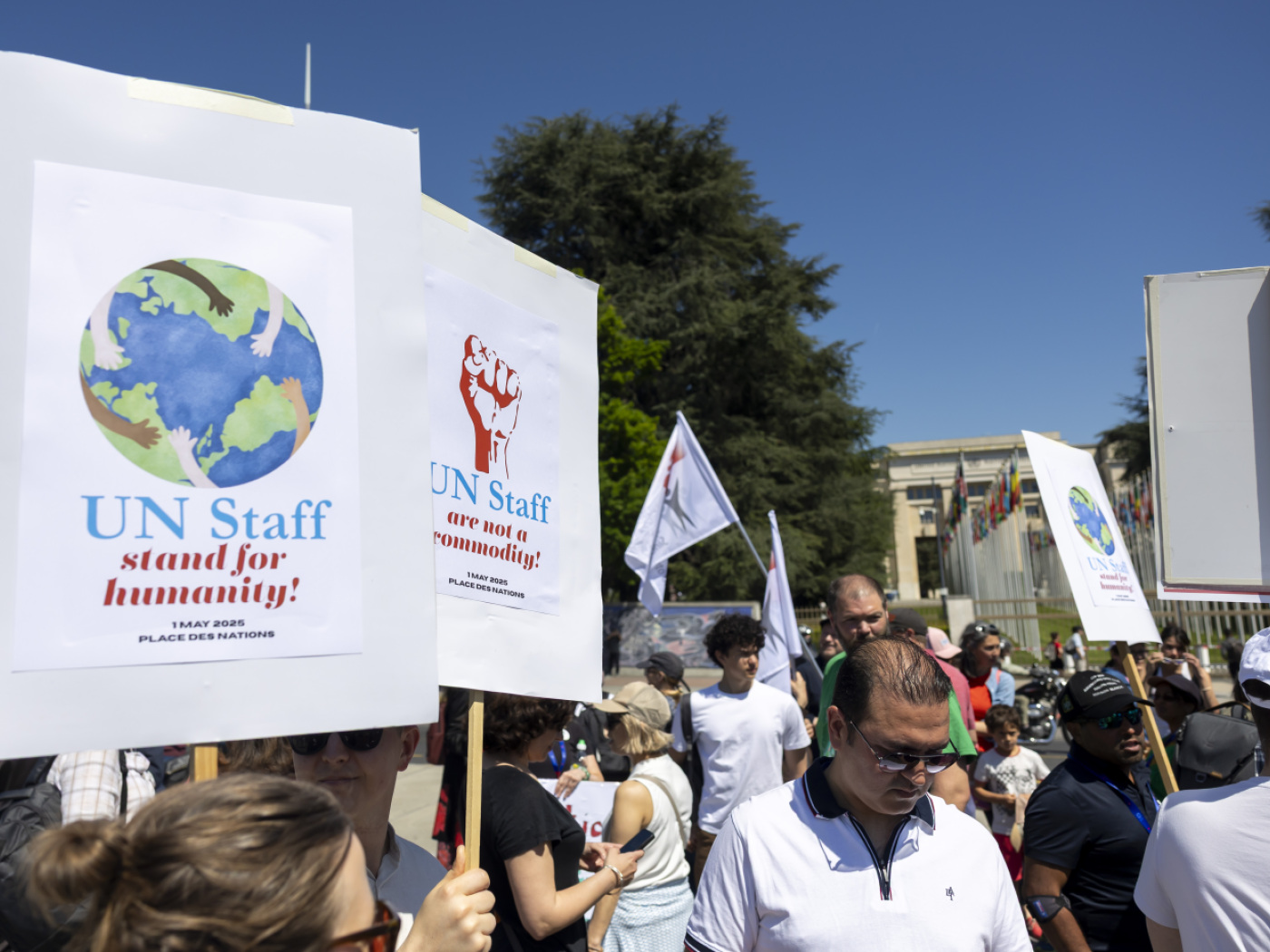 manifestazione a Ginevra.