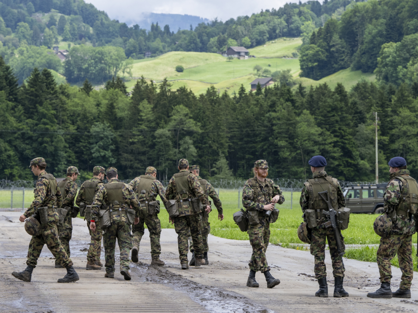 soldati dell'esercito elvetico
