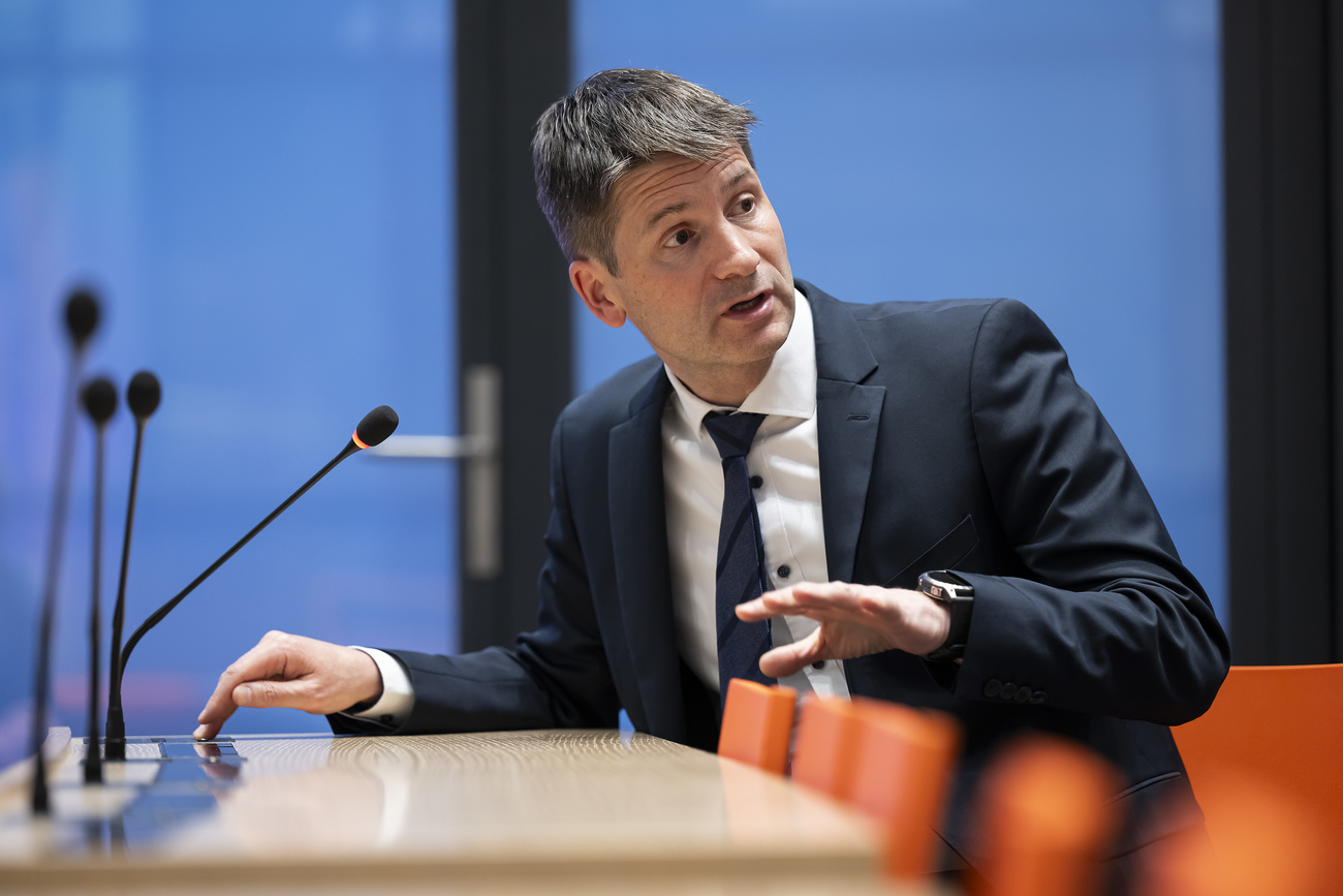 Il consigliere svizzero per la sicurezza Gabriel Lüchinger