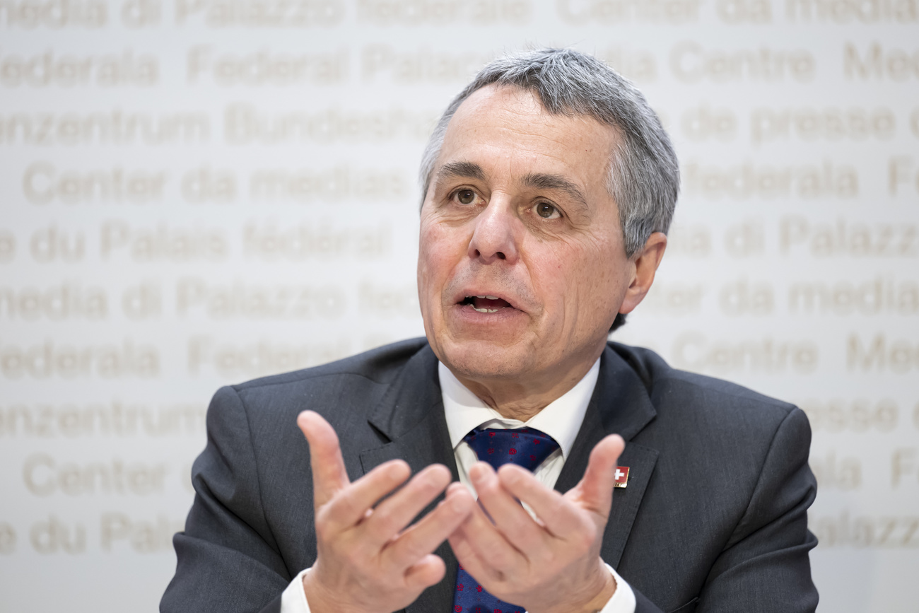 Foreign minister Ignazio Cassis has taken a bold decision.