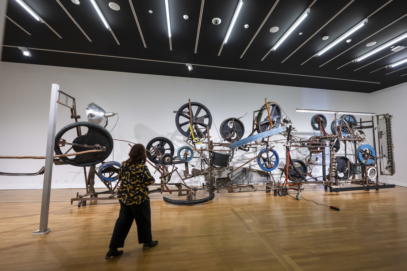 Jean Tinguely's work is on show at the Musée Rath in Geneva.