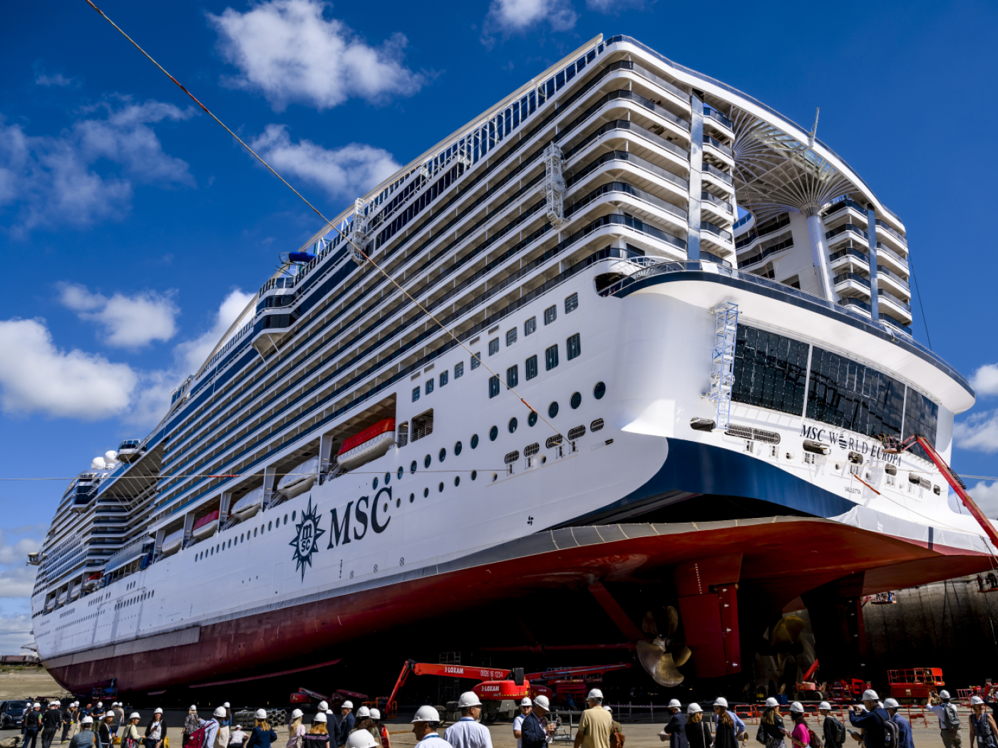 MSC Cruises orders two more sea giants, order 3 billion