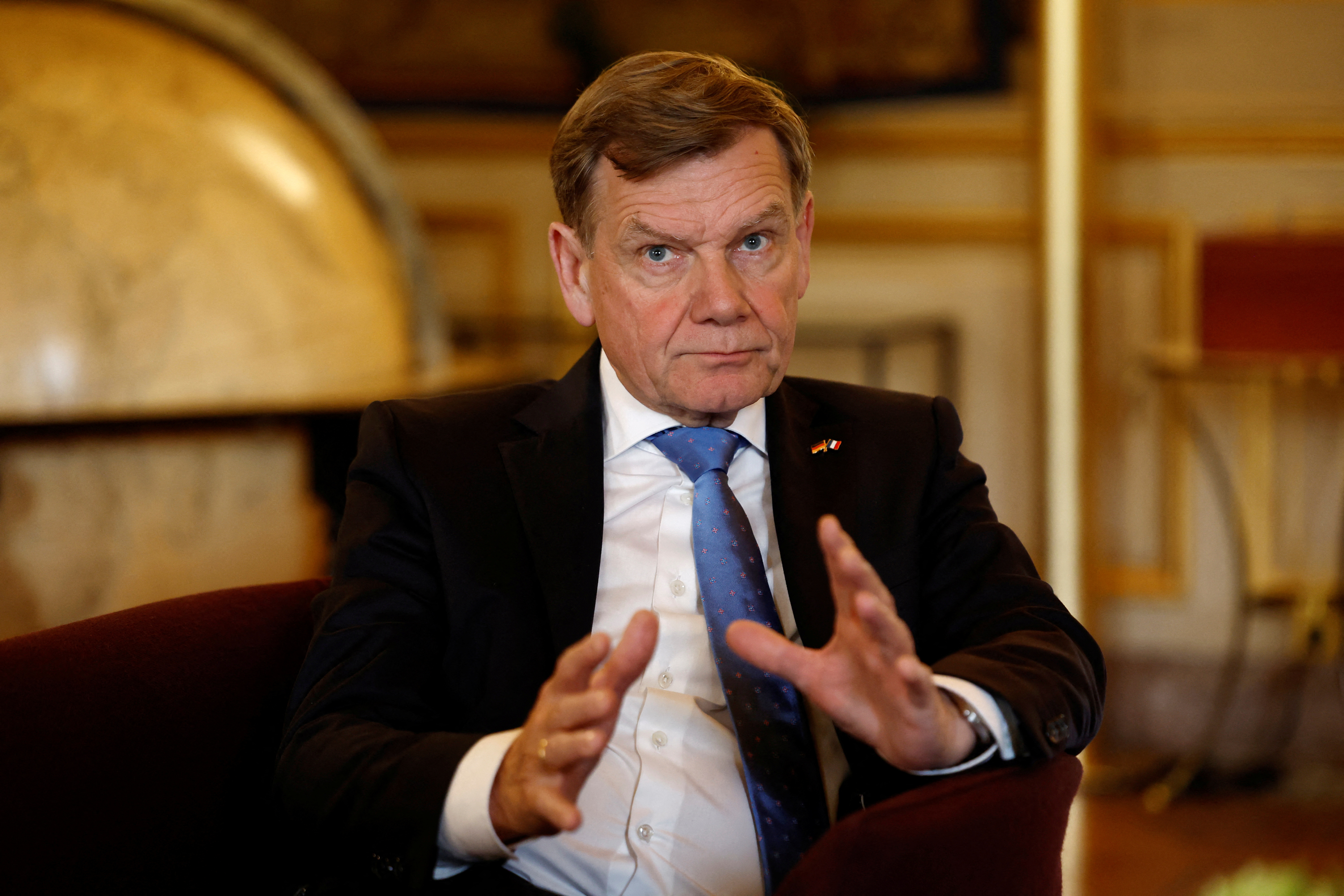 وزير الخارجية الألماني يوهان فاديفول (رويترز).