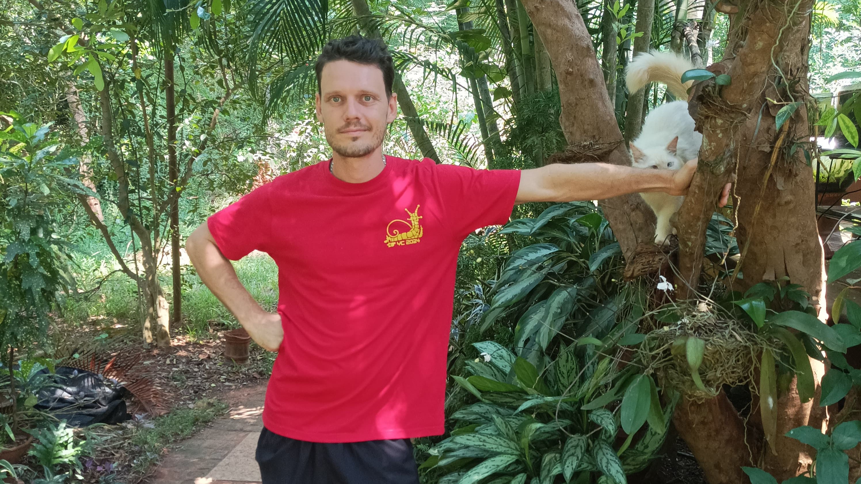 Bild von David Zbinden im Walt in Auroville