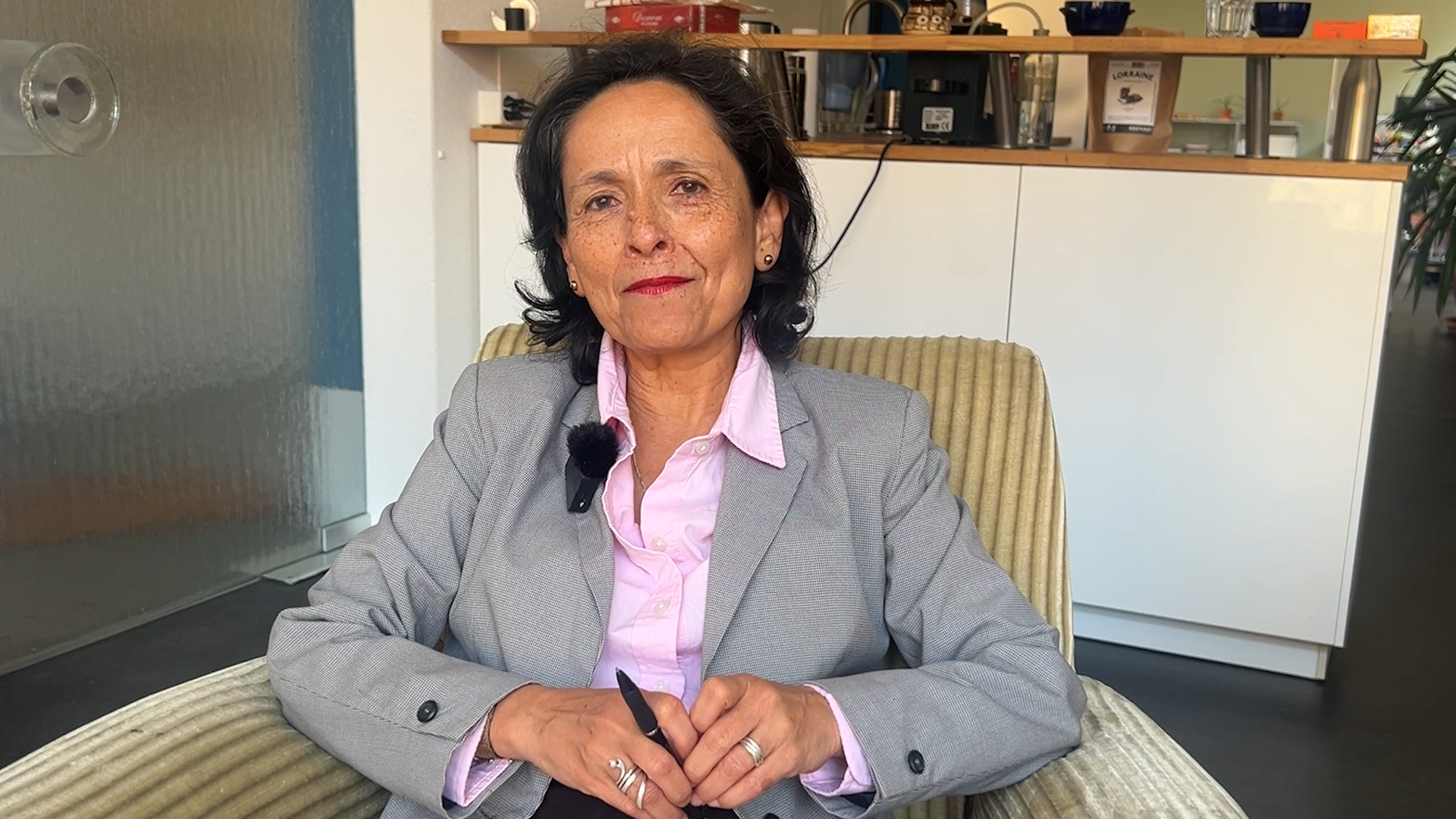 Luz Marina Monzón se reunió con un grupo de expertos del Ministerio de Asuntos Exteriores de Suiza.