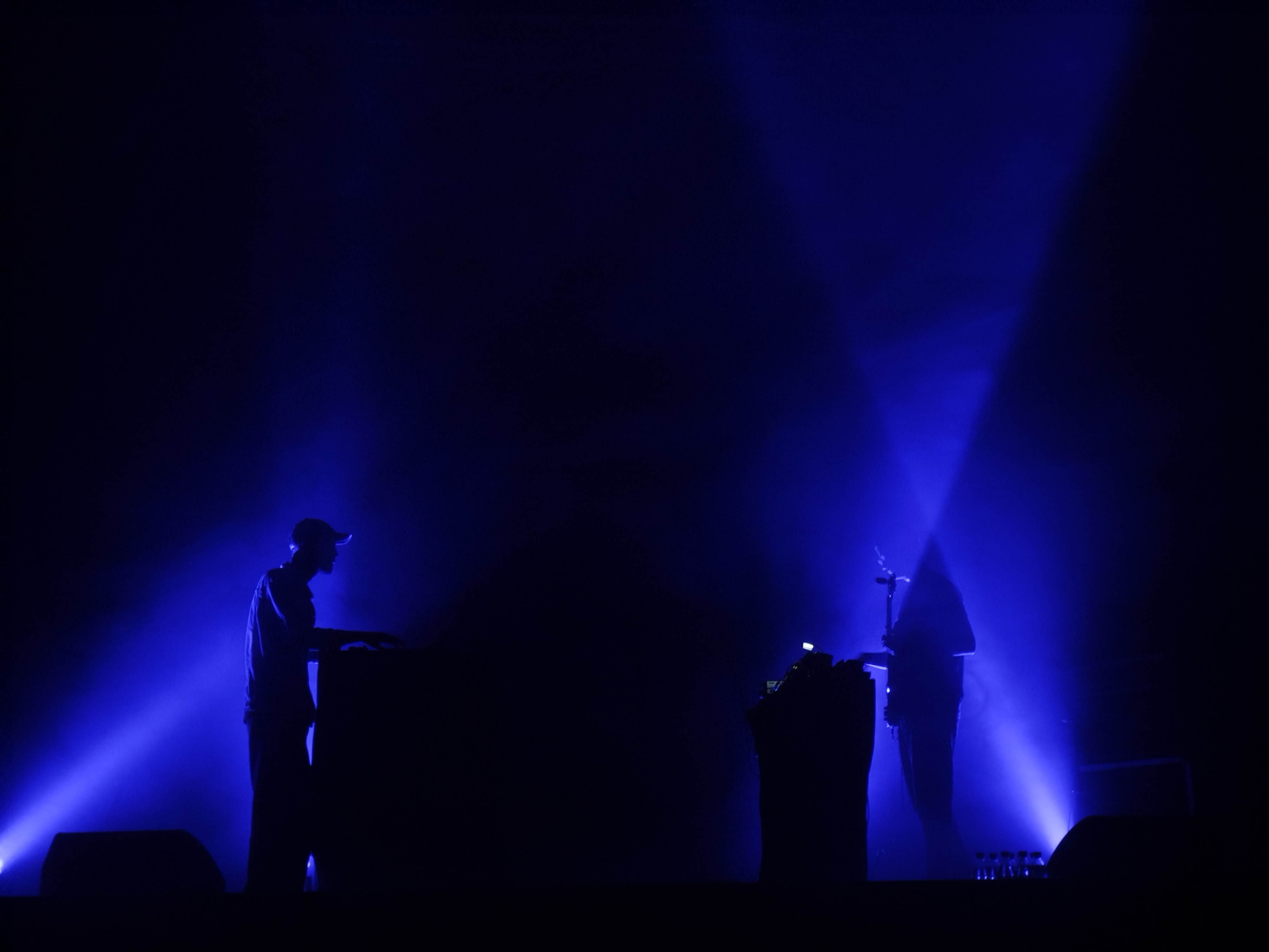 Tunisian musicians performing during the Inlandquake compilation tour.