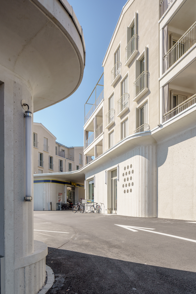 Development of the city center of Meerenschwand, canton Aargau.