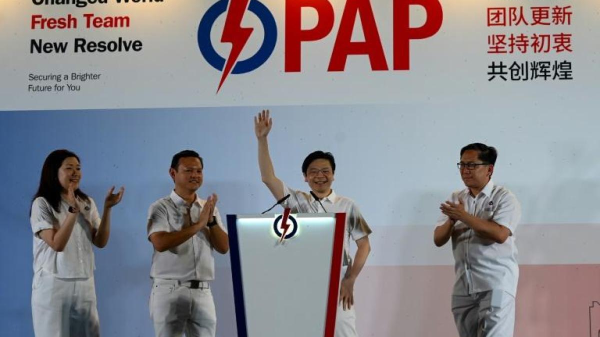 新加坡大选执政人民行动党压倒性大胜- SWI swissinfo.ch