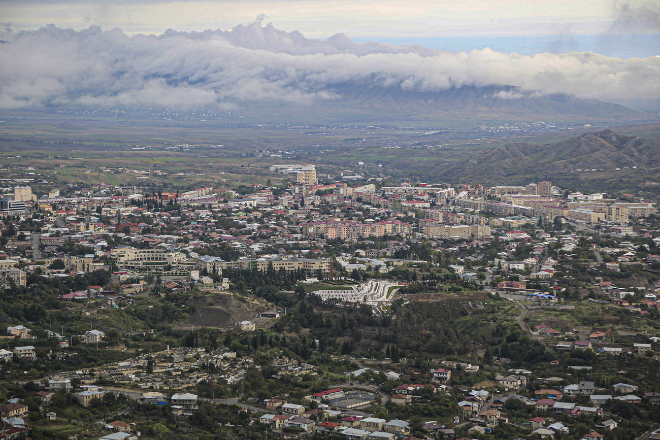 Stepanakert, known also as Khankendi, the former regional capital of Nagorno-Karabakh
