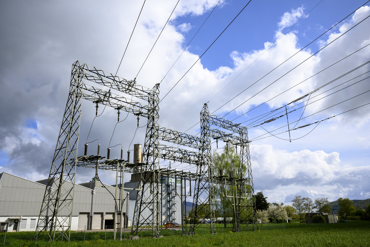 The Cornaux gas-fired power plant is currently providing reserve electricity