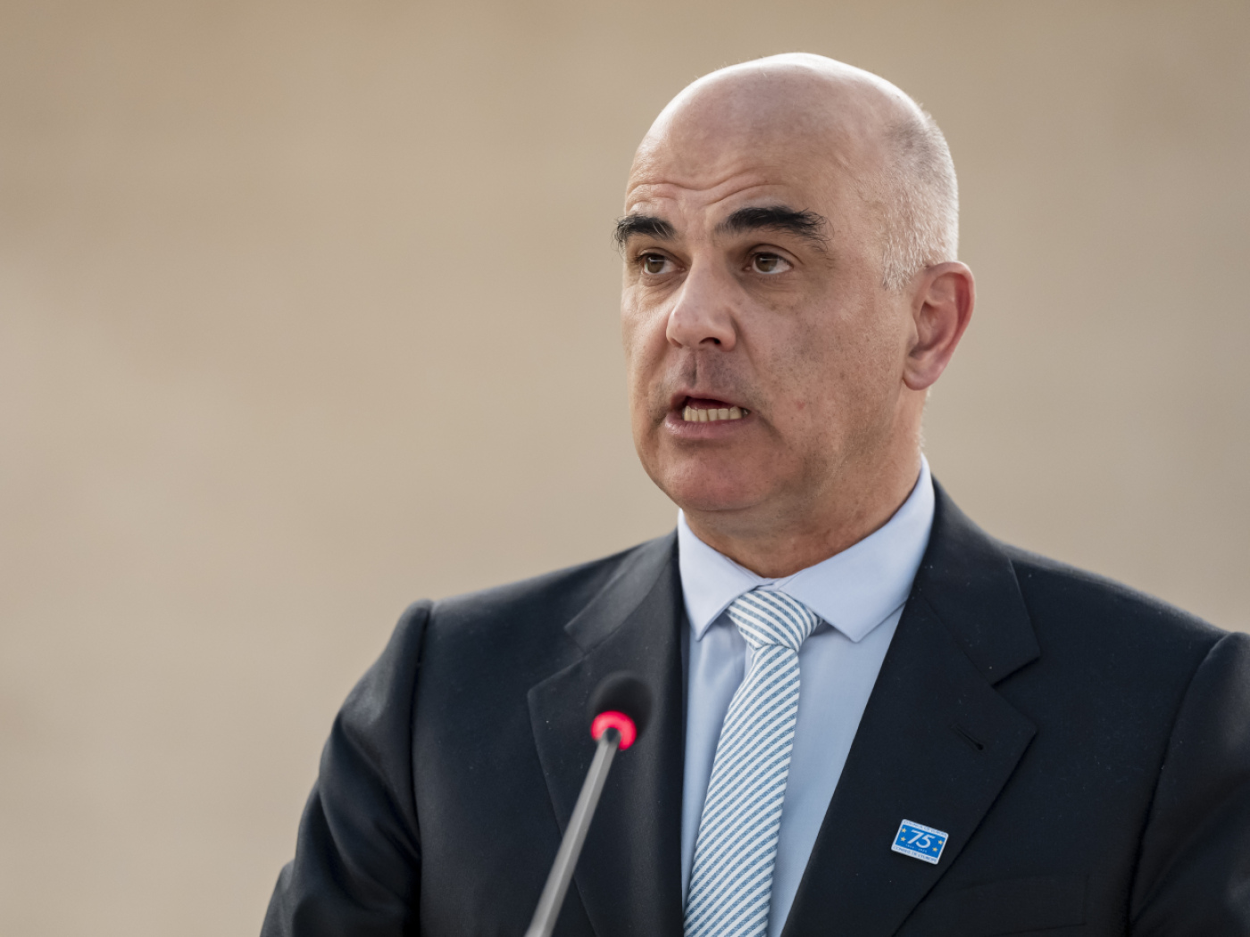 L'ex consigliere federale Alain Berset.