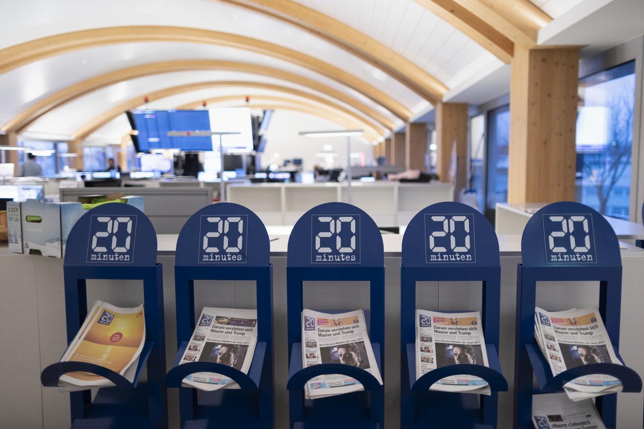 Die Printausgabe der Gratiszeitung 20 Minuten wird per Ende Jahr eingestellt.