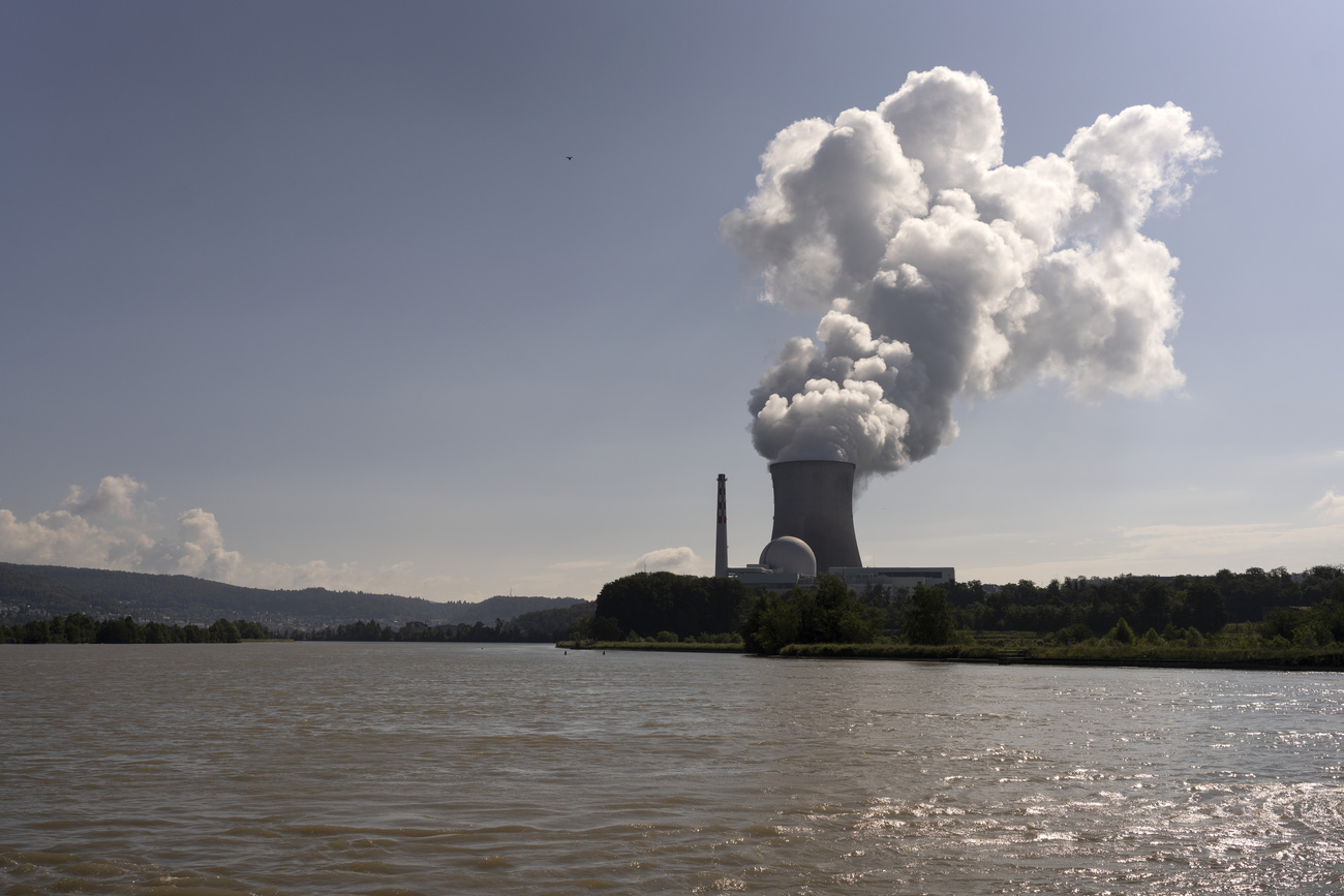 Das Kernkraftwerk Leibstadt im Kanton Aargau.