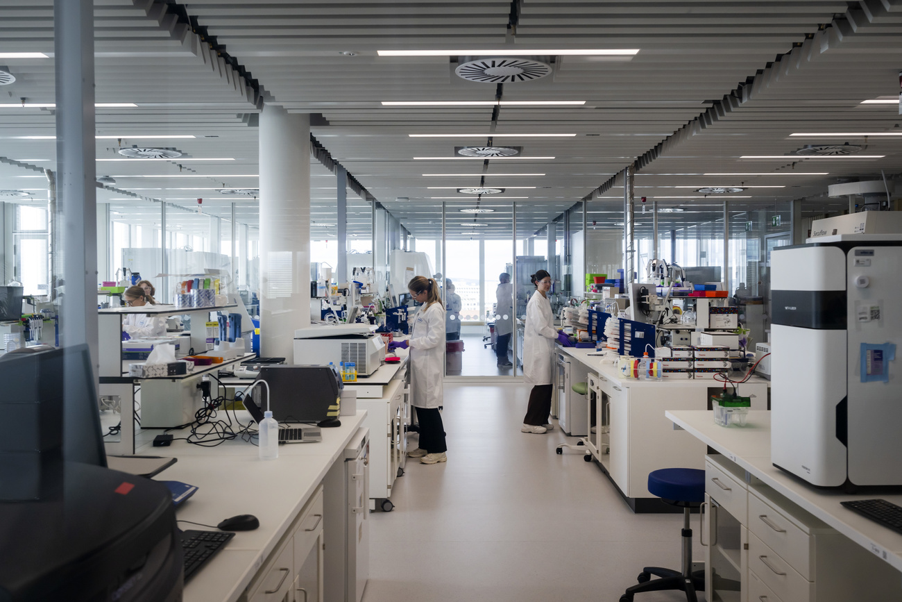 Un laboratorio di ricerca dalla Roche