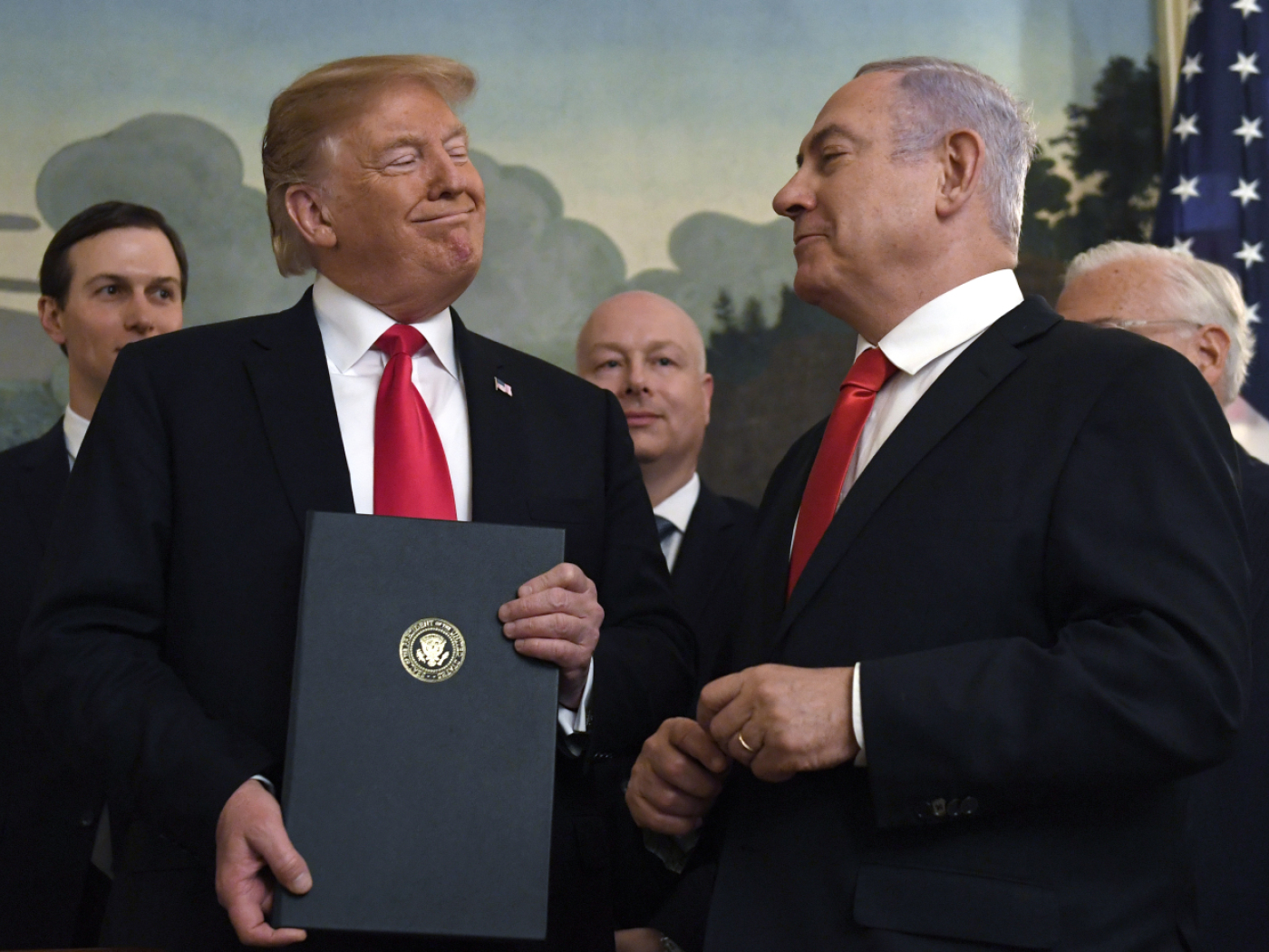 trump will not "tolerate" continuation