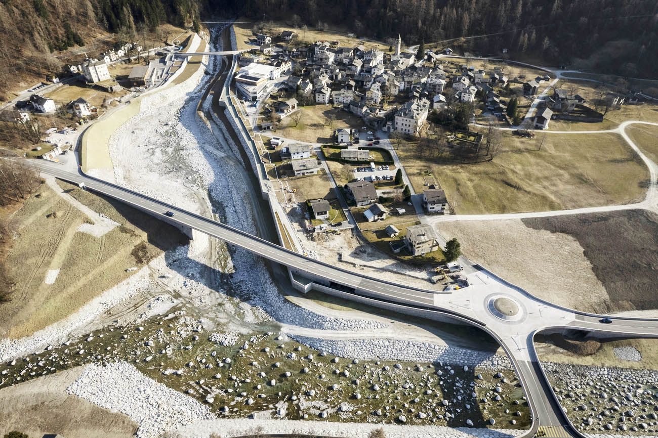 villaggio visto dall'alto