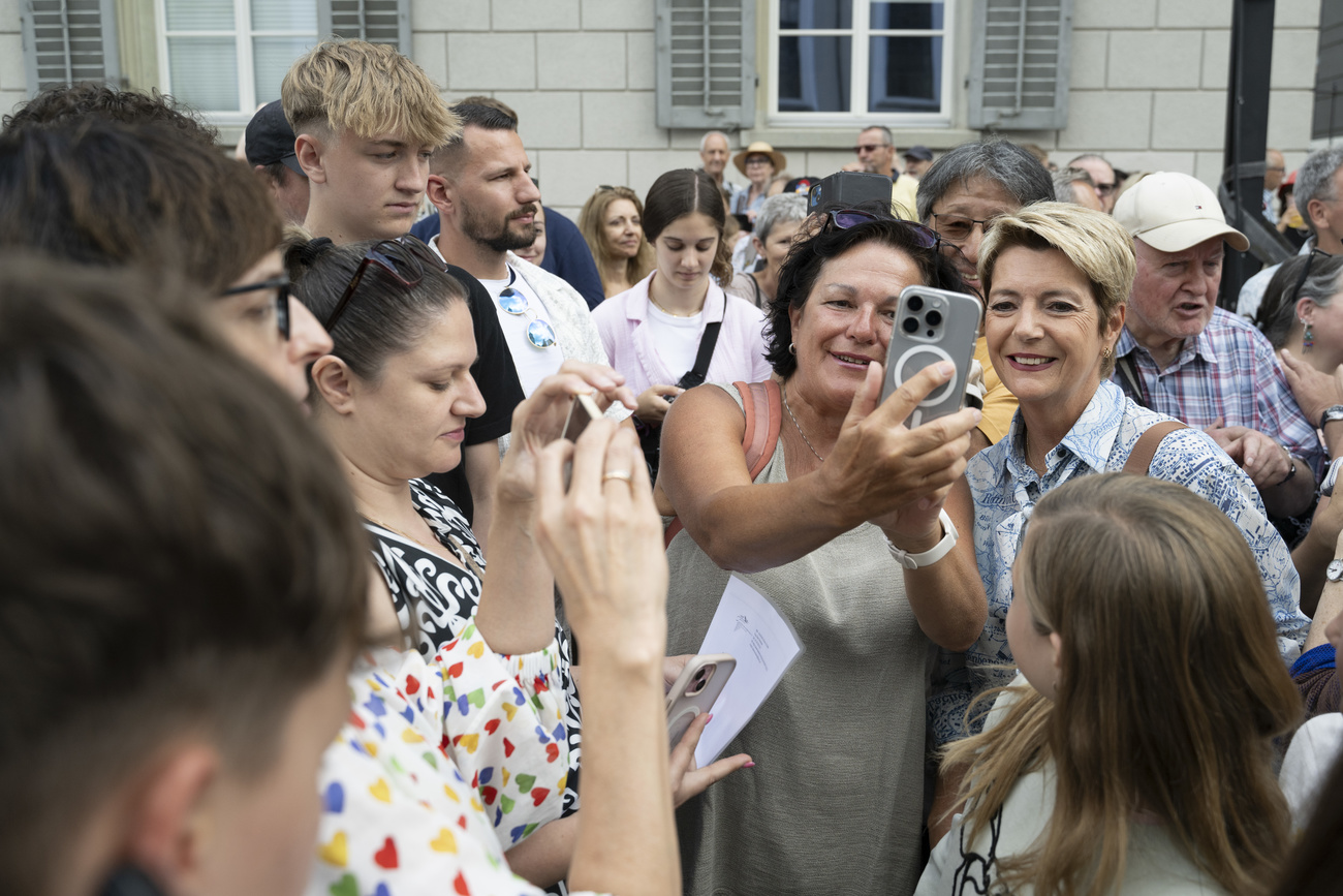 selfie con il consiglio federale