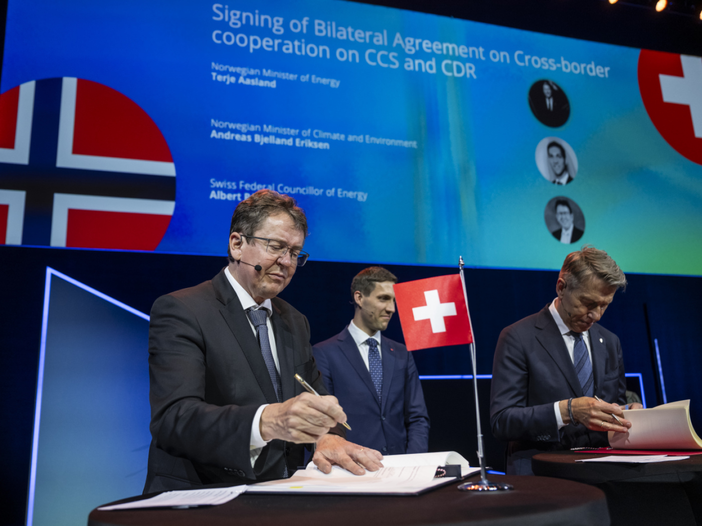 Switzerland and Norway want to push ahead with CO2 storage together