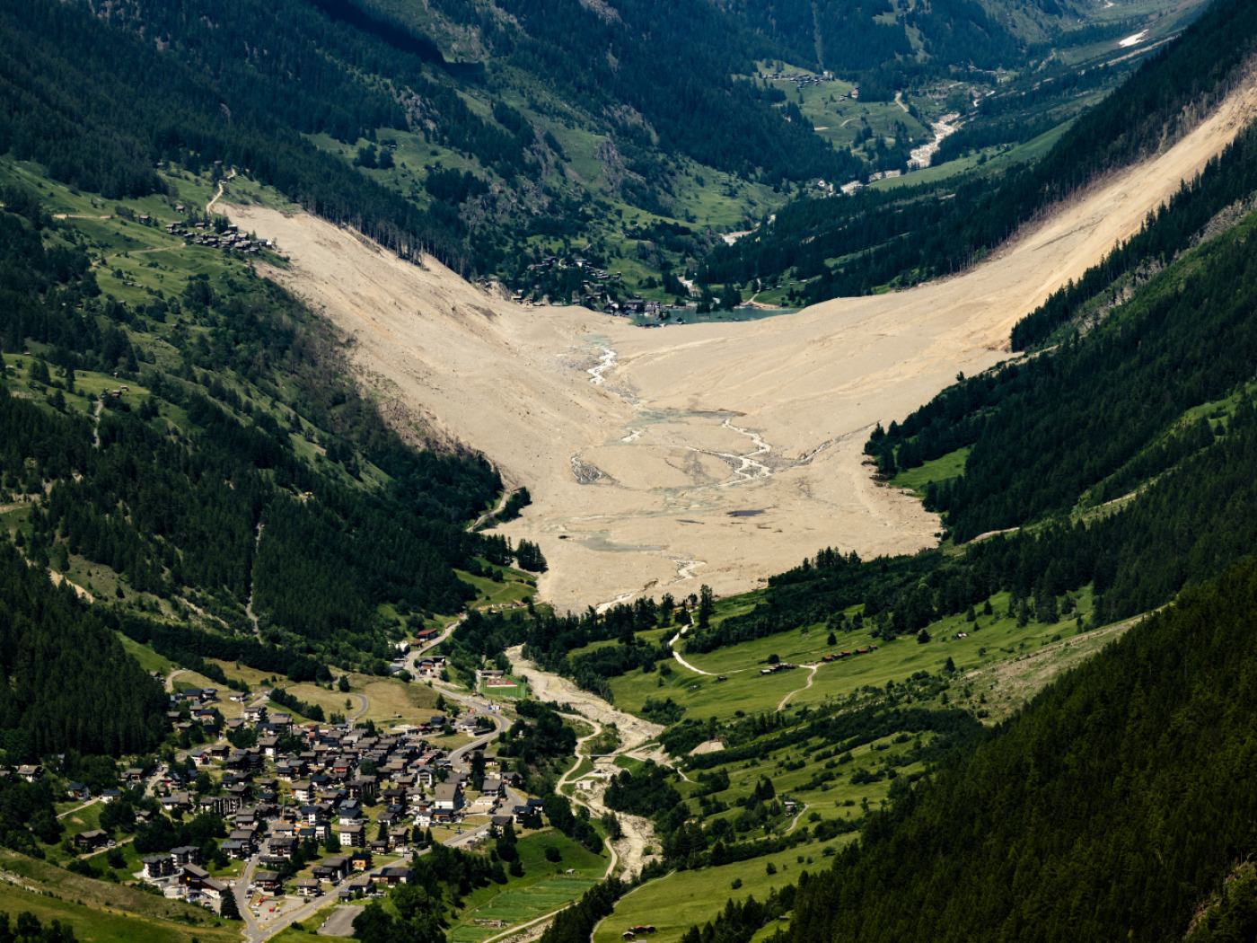 Human remains found in Blatten VS