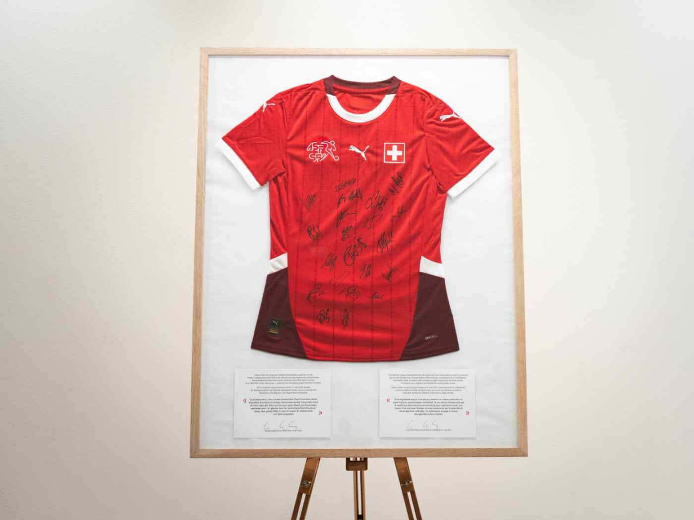 Maglia nazionale femminile.