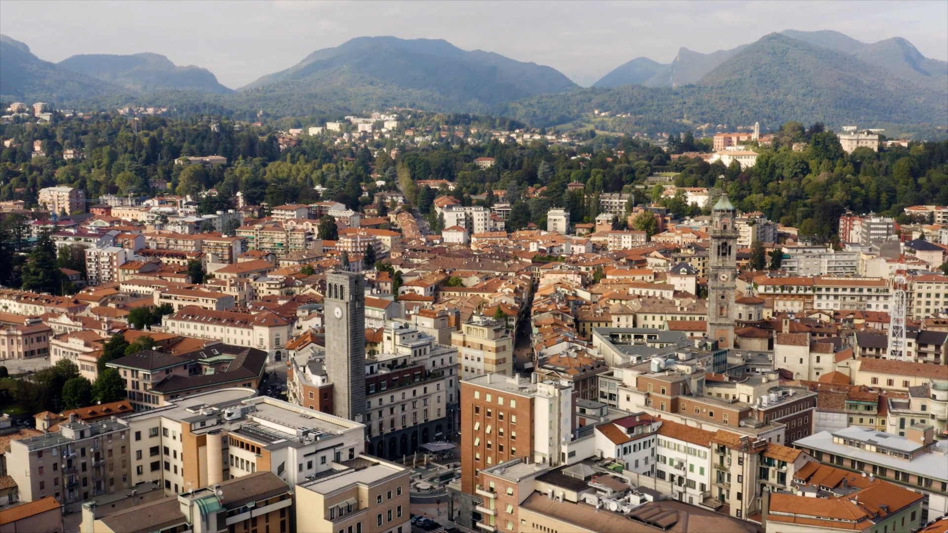 città vista dall'alto