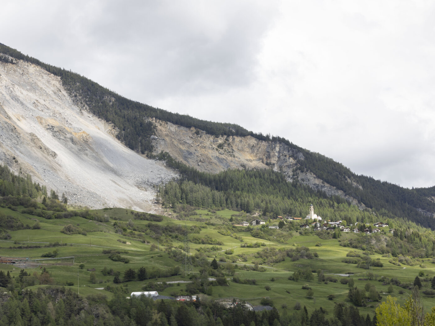 frana che minaccia brienz